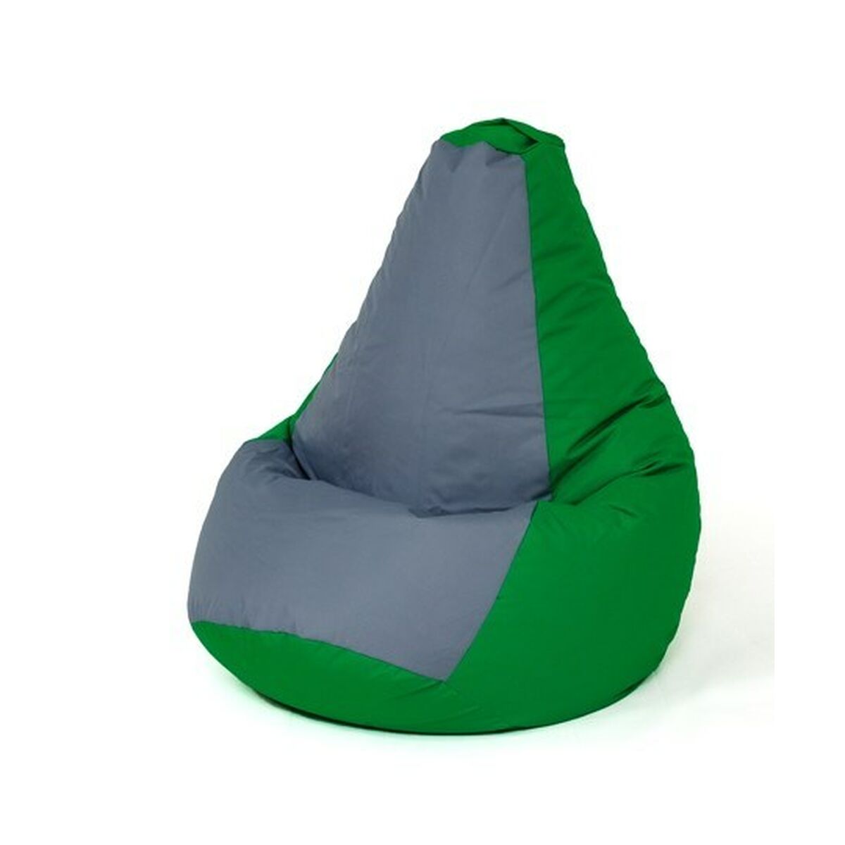Poef GO GIFT Groen Grijs 130 x 90 cm Peer